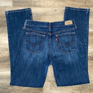 Levi’s 505 Straight leg, 30 length, 28 waist, darker blue